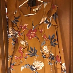 Beautiful floral dress.